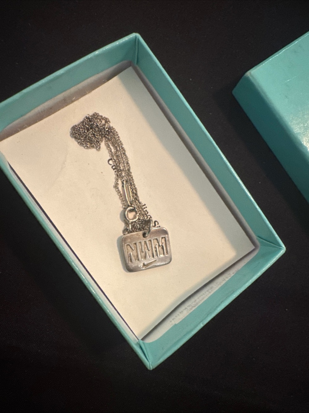 Tiffany&co Nike Marathon Sterling Silver Necklace